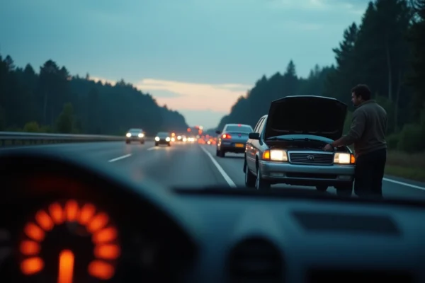 Voyant moteur orange et perte de puissance : que faire en cas de panne sur l’autoroute ?